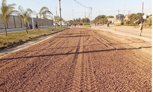 Más ripio se suma a calles de barrios capitalinos