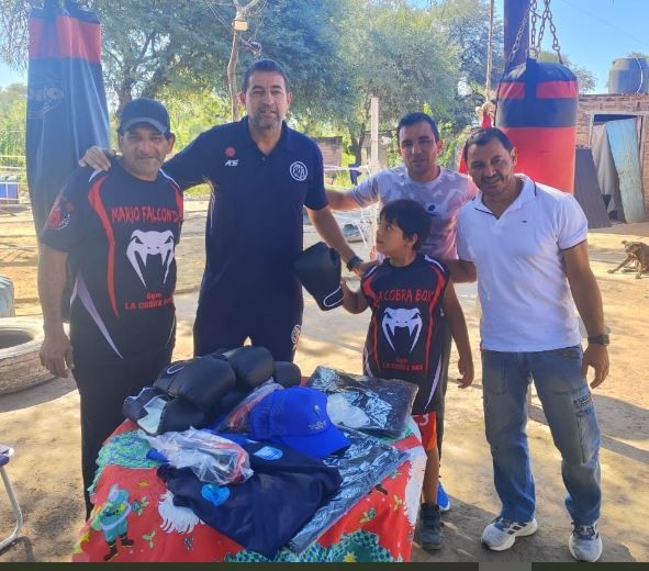 Punto de encuentro para los jóvenes que practican boxeo