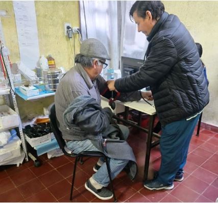 El Hospital de Villa Escolar llevó a cabo una nueva ronda de atenciones en las colonias cercanas