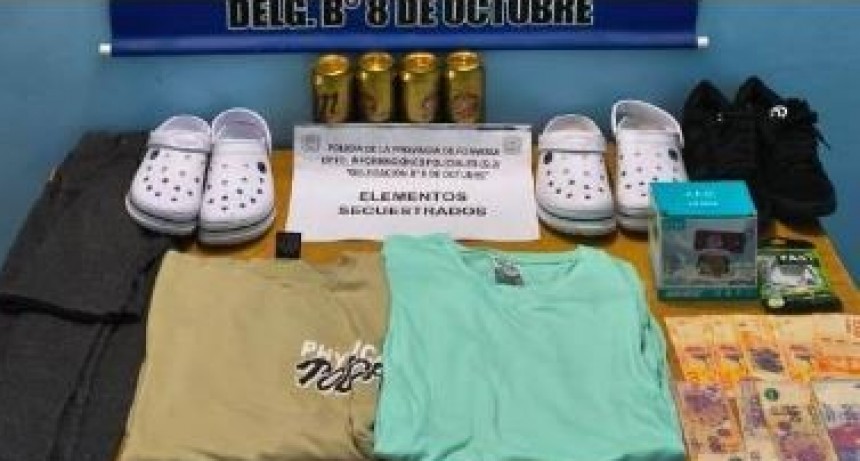 Detuvieron a una mujer y recuperaron bienes