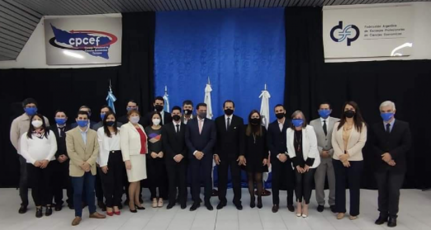 Consejo Profesional de Ciencias Económicas: Asumieron autoridades para el período 2021-2023