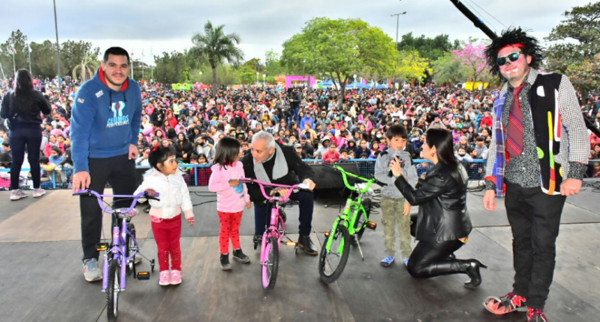 Gran convocatoria en el Paraíso de los Niños por el Día de las Infancias