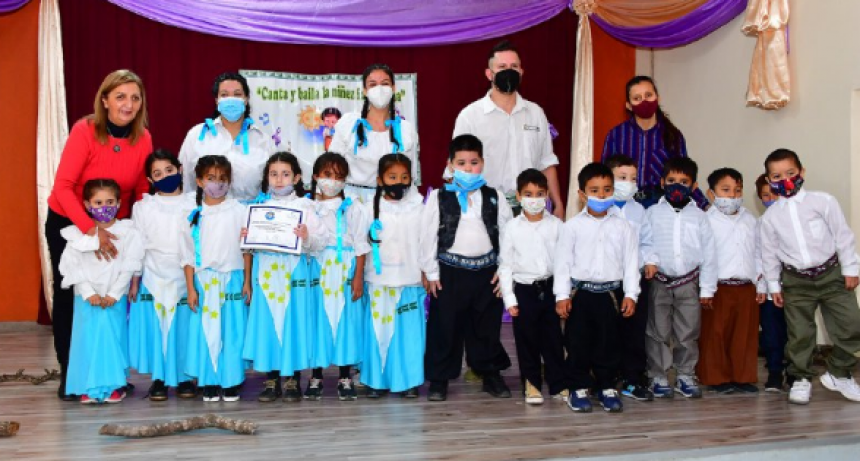 Comenzó el certamen Canta y Baila en el Nivel Inicial