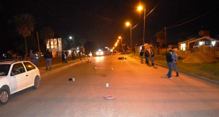 Un policía está internado en estado reservado al ser atropellado por un conductor