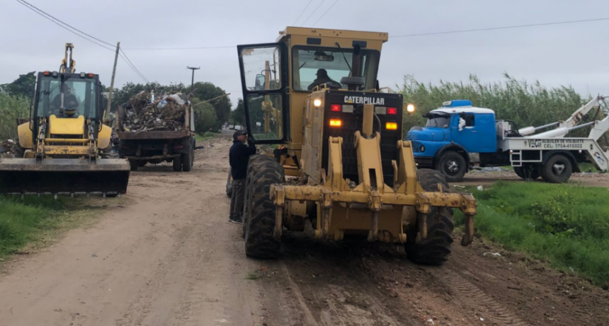 Iniciaron tareas integrales del Municipio en los barrios Lisbel Rivira, San Antonio, Itatí 2 y 25 de Mayo