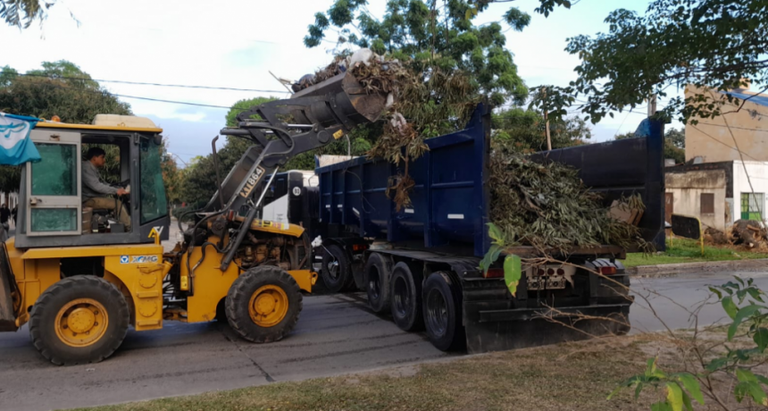 El Municipio desplegó su programa de erradicación de microbasurales en diferentes barrios
