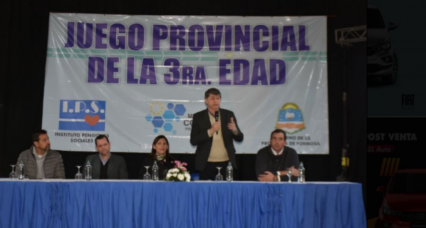 El IPS lanzó los Juegos de la Tercera Edad 2022