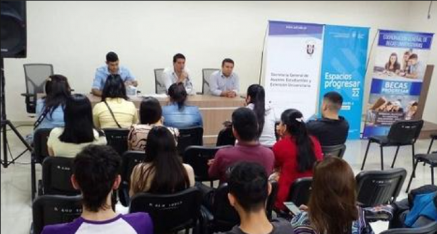 Se realizó charla informativa para estudiantes beneficiarios de becas Manuel Belgrano