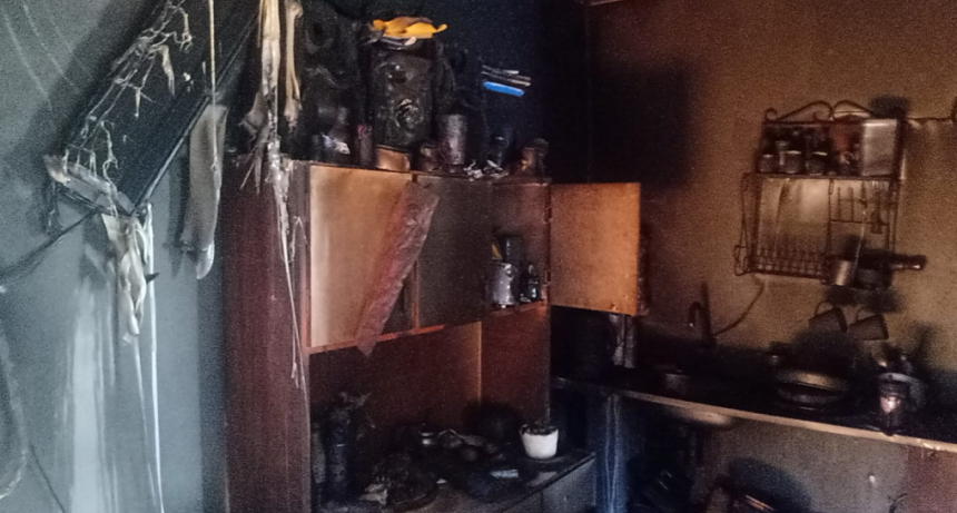Clorinda: Dos menores resultaron con lesiones tras el incendio de su vivienda