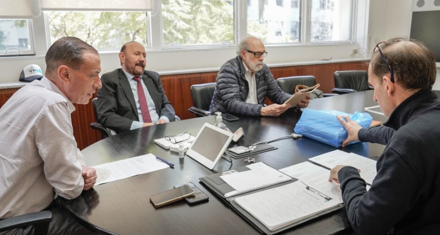 El gobernador Insfrán se reunió con el administrador de Vialidad Nacional