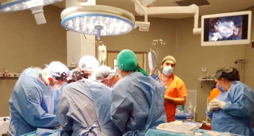 En el Hospital Interdistrital Evita se concretó una exitosa cirugía de ablación múltiple de órganos