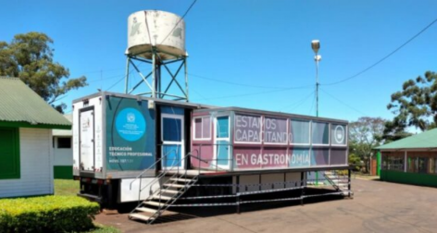 El Aula Taller Móvil de Gastronomía llegó a Formosa