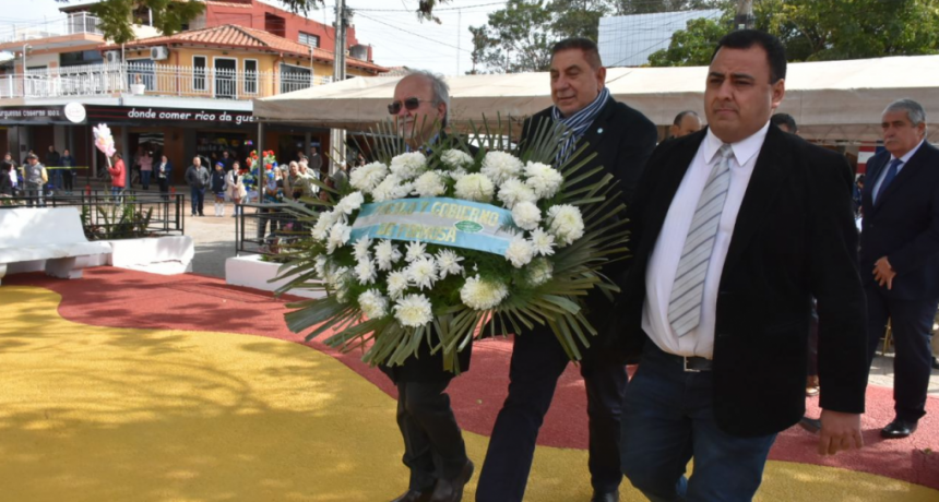 En representación de Formosa, Ferreira participó del Aniversario N°92 de Alberdi