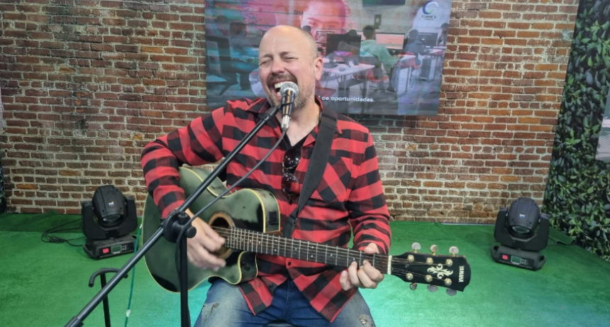 Lucas Garbin, rodó la filmación de su nuevo videoclip, primer corte del álbum “Mi estrella favorita” en Formosa