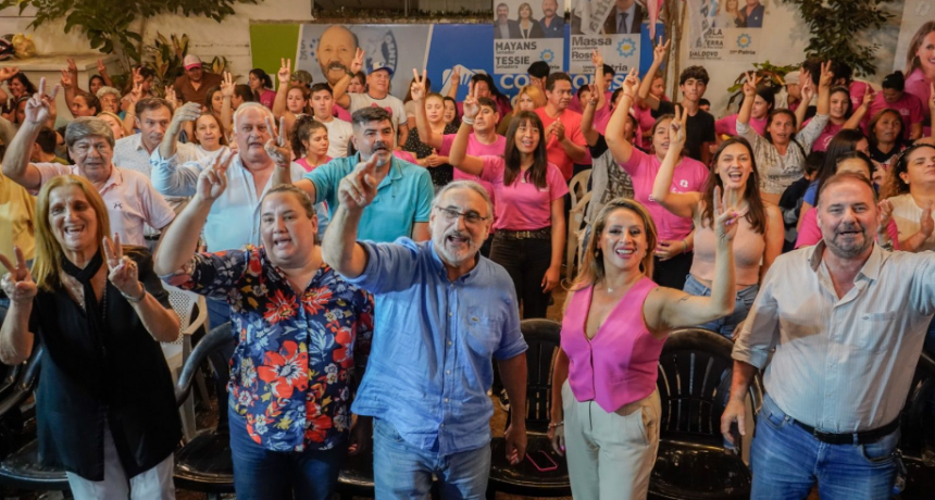 Presentación de los precandidatos de Unión por la Patria en el Patio Cultural Peronista de Compromiso Formoseño