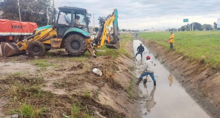 Los trabajos del municipio se centraron en la optimización del drenaje urbano