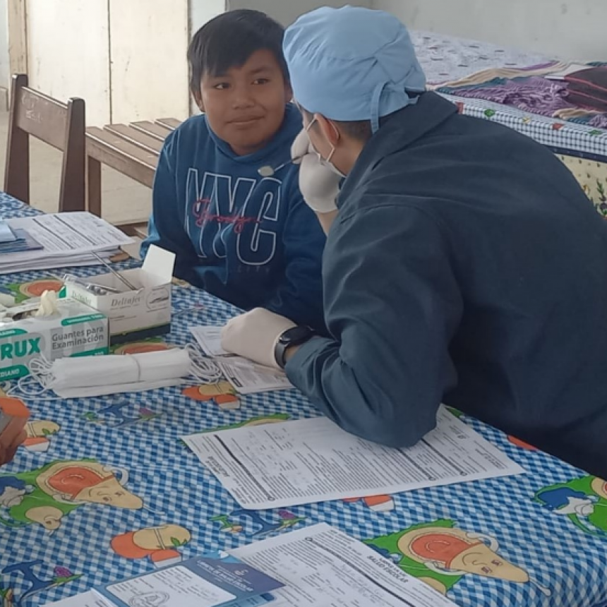 La promoción de la salud bucal acompaña a las actividades de Libreta de Salud Escolar