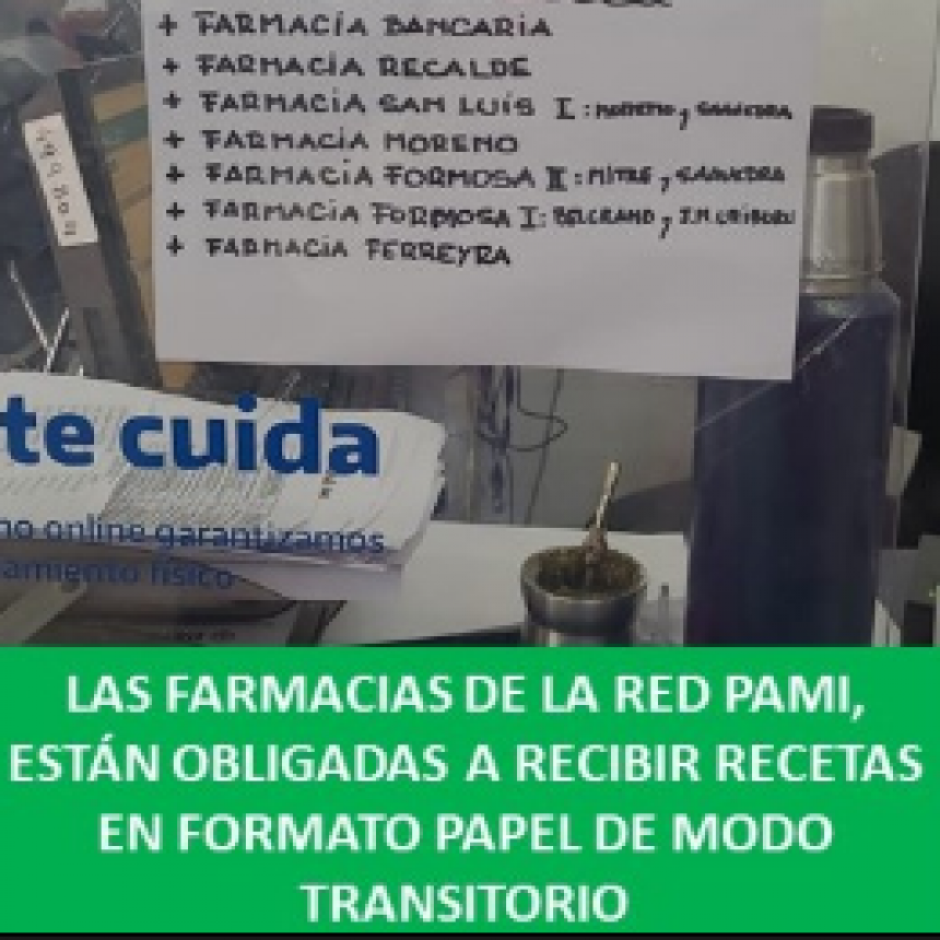 Trabajan para restablecer los servicios del PAMI mientras se aplican protocolos para garantizar la atención y remedios a afiliados