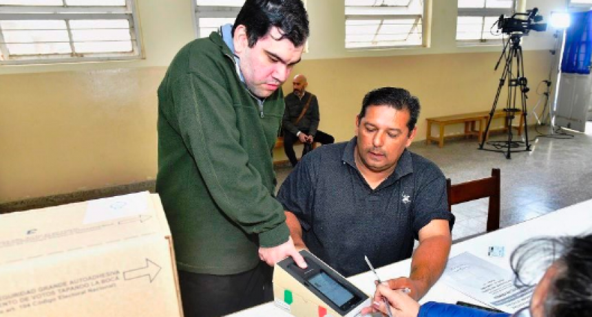 Prueba Piloto: Habilitaron votación por sistema biométrico