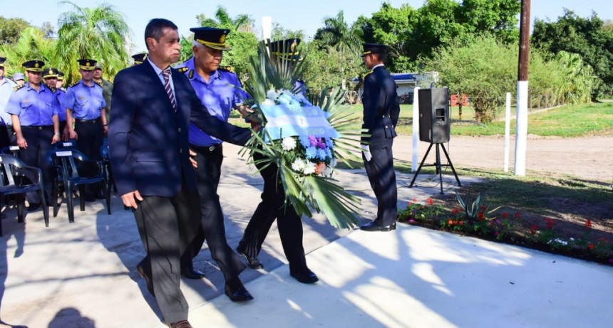 La Policía provincial recordó el 21 aniversario del asesinato del suboficial mayor Juan De La Cruz Barrios