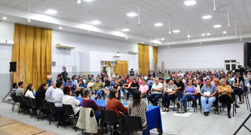 Autoridades y vecinos se reunieron en el marco del OPNGT