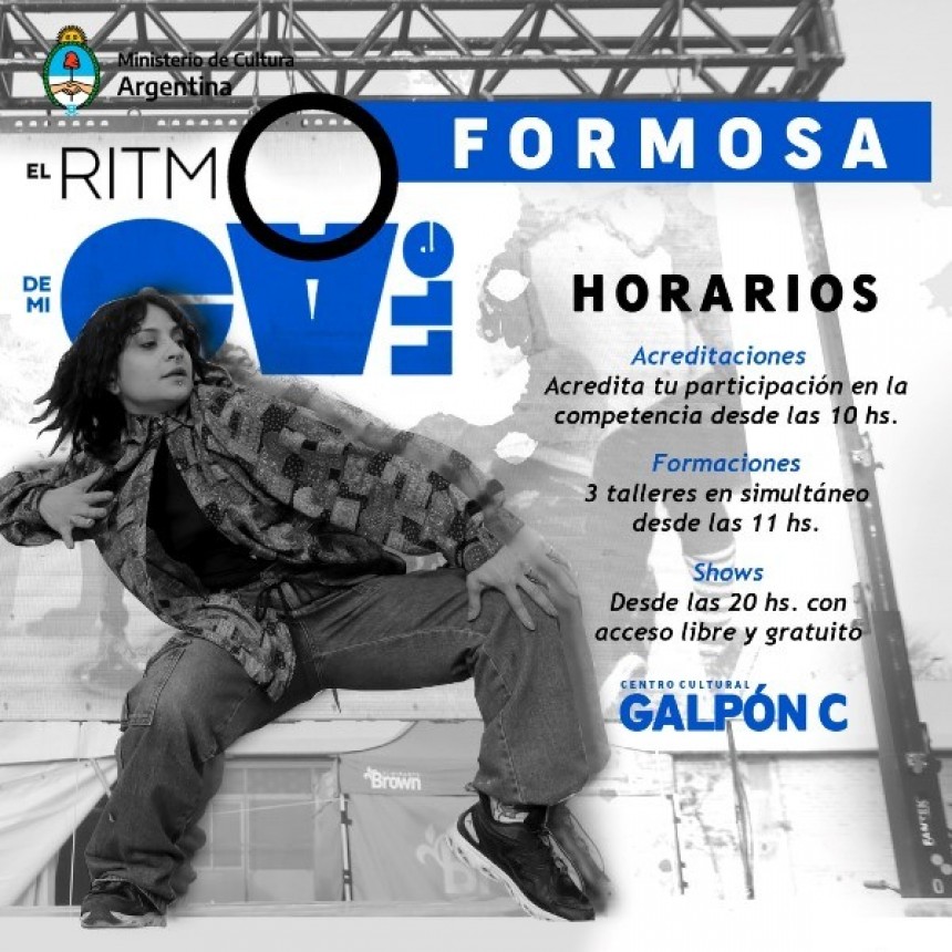 El Ritmo de mi Calle: Primera competencia Federal se realizará este sábado en Formosa