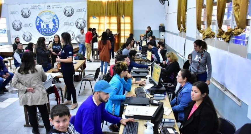 La vuelta del Operativo tuvo como beneficiarios a los barrios Mariano Moreno, Laguna Siam, Obrero y de zonas aledañas