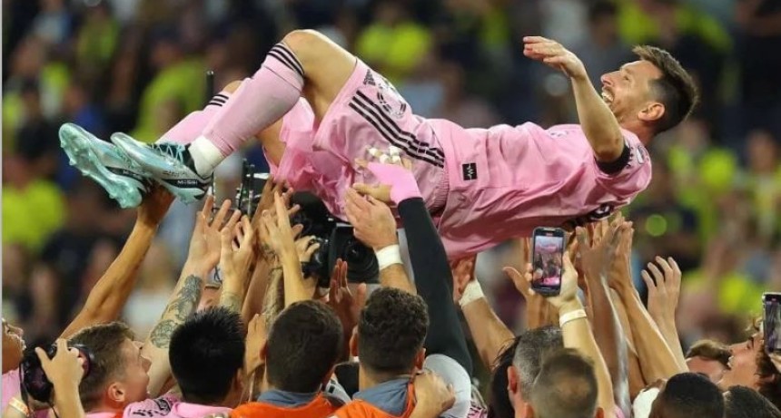 Messi hizo historia y se consagró campeón con el Inter de Miami