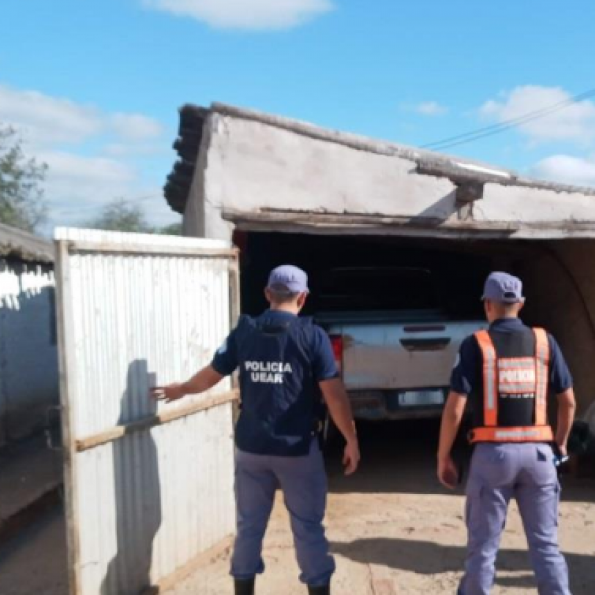 La Policía secuestró la camioneta que participó del siniestro vial con víctima fatal