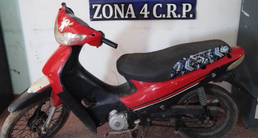 La Policía recuperó tres motos durante tareas preventivas