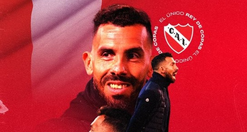 Carlos Tevez es el nuevo entrenador de Independiente