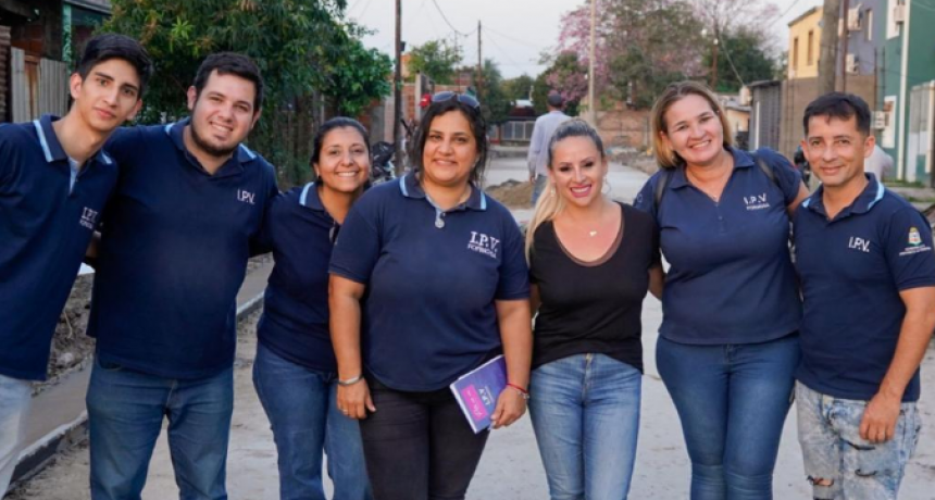 Avanzan a buen ritmo las obras de infraestructura que el Gobierno realiza en el barrio Obrero