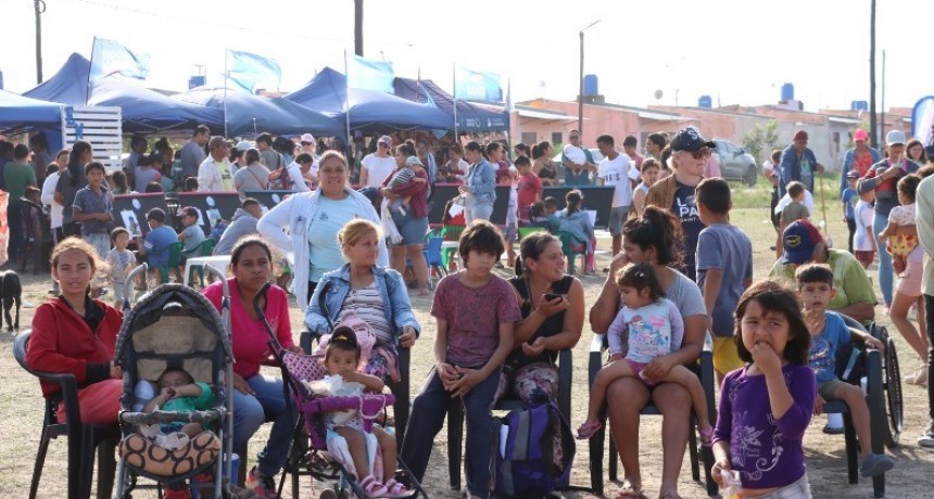 Exitoso festival “Familias en Acción” en el Lote 110