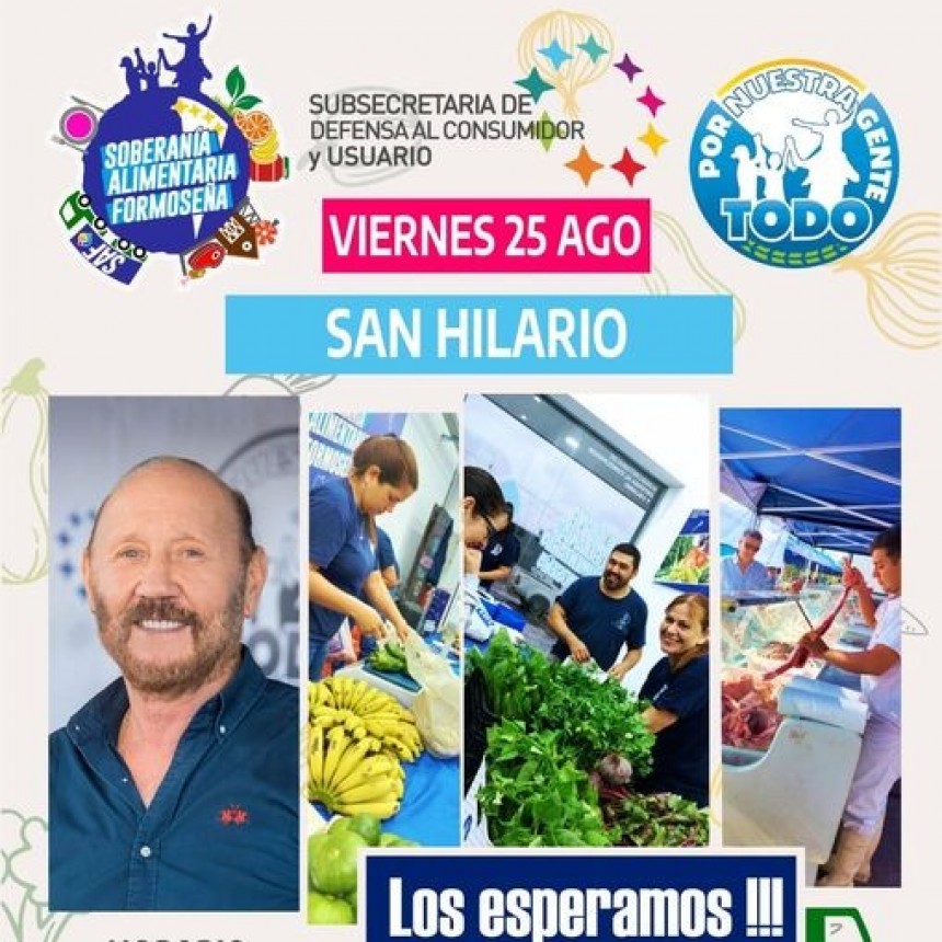 Soberania Alimentaria, este viernes en San Hilario