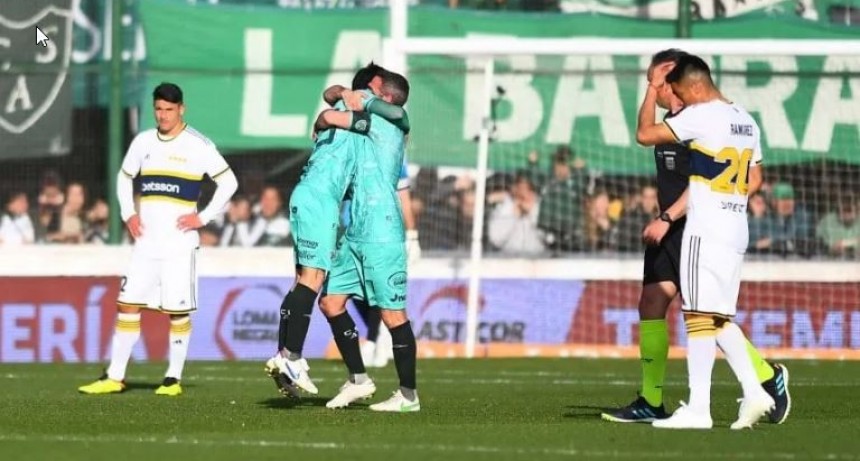 Sarmiento le ganó a Boca con un golazo por la Copa Liga Profesional