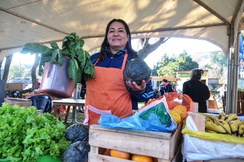 Se realizó en Mojón de Fierro la primera feria de emprendedores y pequeños productores