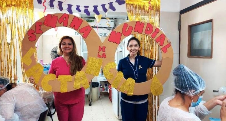 Formosa inició la Semana Mundial de la Lactancia Materna