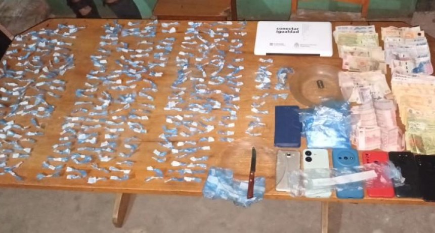 Con dos allanamientos, la Policía anuló centros de distribución de drogas en Clorinda