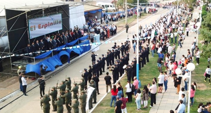 El Espinillo celebró su 119° aniversario