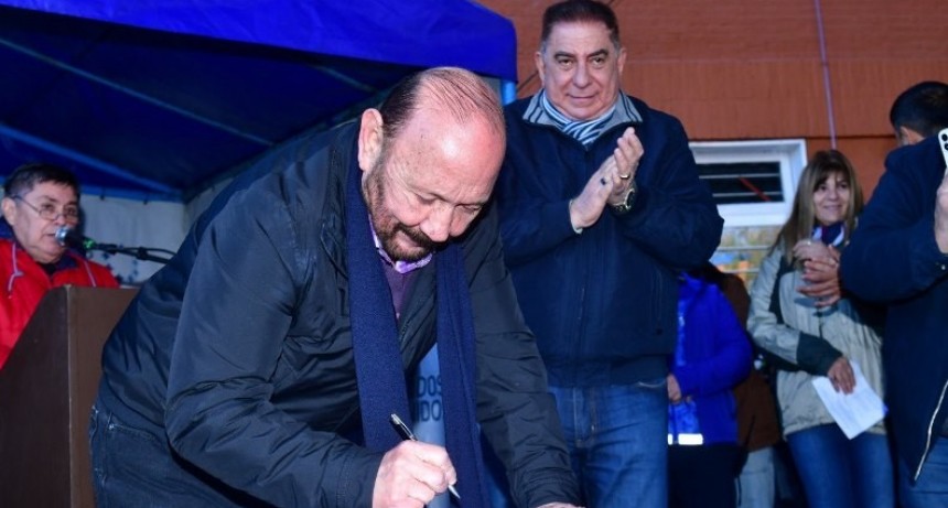 El gobernador Insfrán encabezó el primer OPNGT del año en el barrio Virgen del Rosario