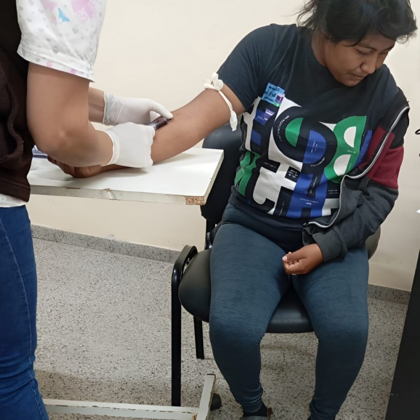 Vecinos originarios de la Colonia Ensanche Norte tienen disponible el servicio gratuito de laboratorio en el centro de salud