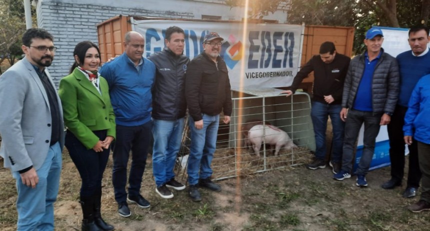 Laguna Blanca fue sede de una interesante capacitación en producción porcina