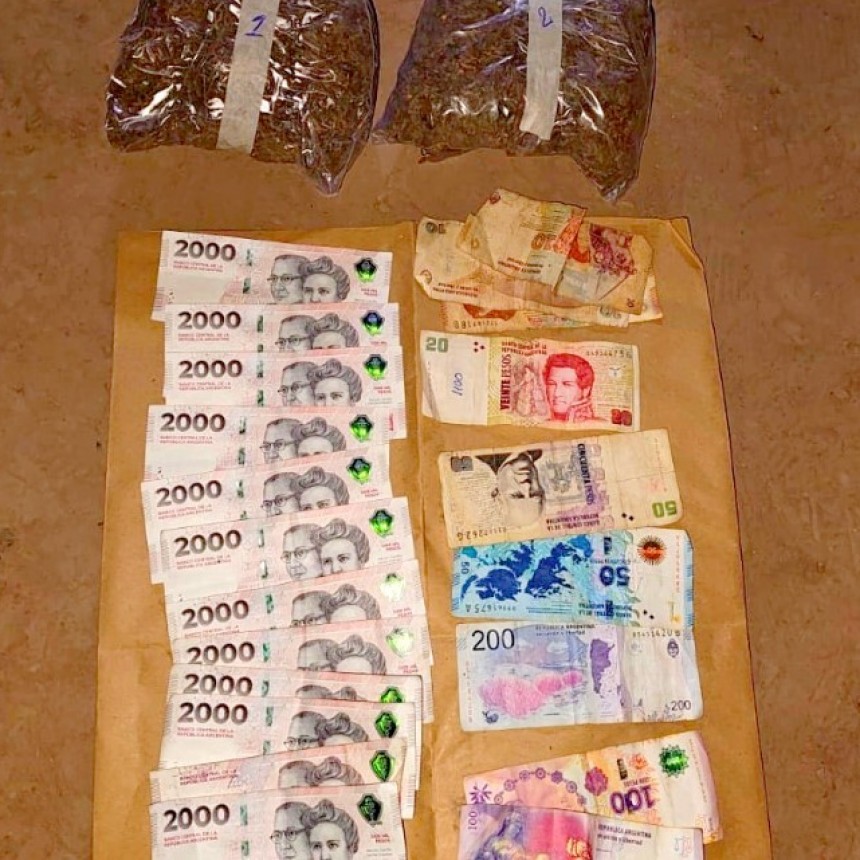 La Policía detuvo a una pareja con droga a la vera del río Paraguay