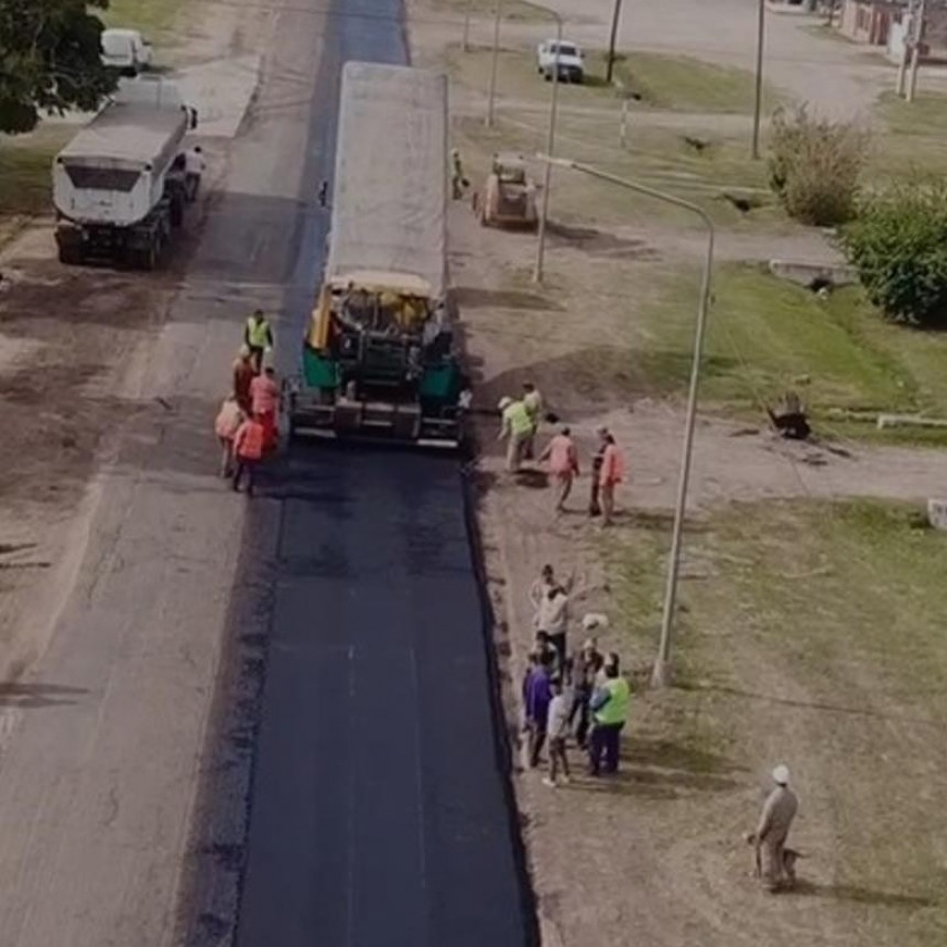 En El Colorado continúan sin pausa las obras financiadas por el Tesoro Provincial
