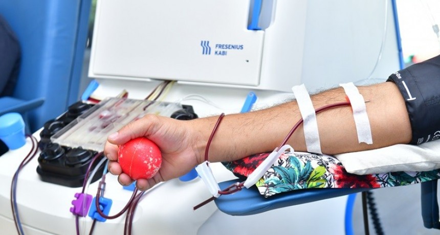 El Centro Provincial de Hemoterapia recorre el interior con la donación voluntaria de sangre y plaquetas por aféresis