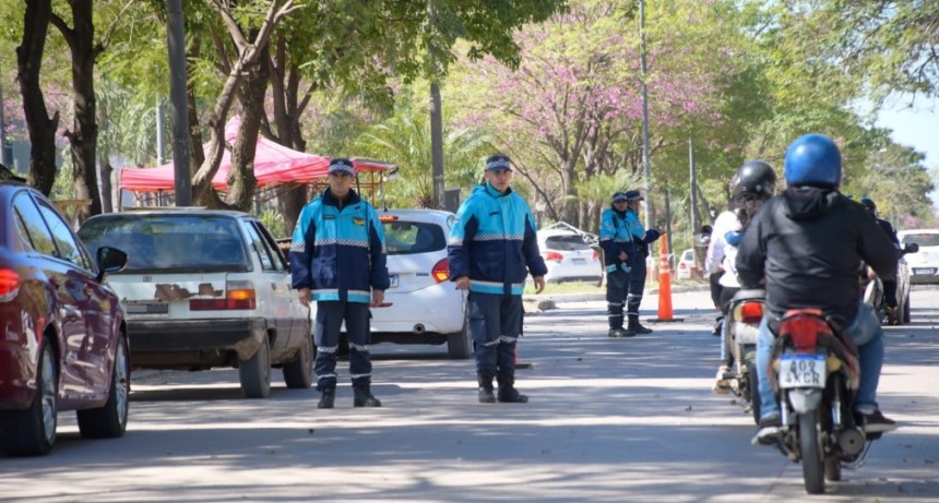 Durante los operativos en la ciudad, la Policía sacó de circulación cuatro motos