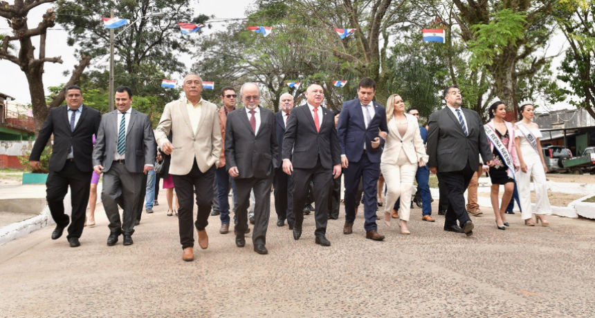 Autoridades formoseñas acompañaron los festejos del 94° aniversario de la ciudad de Alberdi