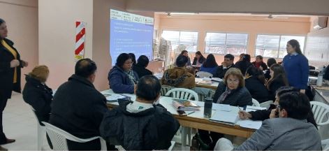 Educación concretó un nuevo taller de Alfabetización para docentes