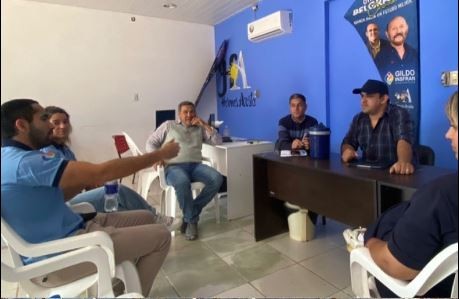 GENERAL BELGRANO: Visitamos el predio donde se instalará el Mercado Comunitario de Emprendedores fijo en la localidad.