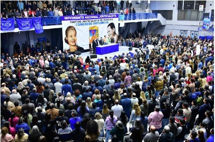 El PJ de Formosa proclamó a Graciela de la Rosa y Fabián Cáceres como candidatos a diputados nacionales